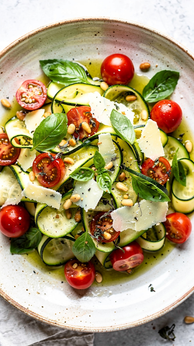 Fresh Zucchini Salad Recipe (Light, Crispy, and Full of Flavor)