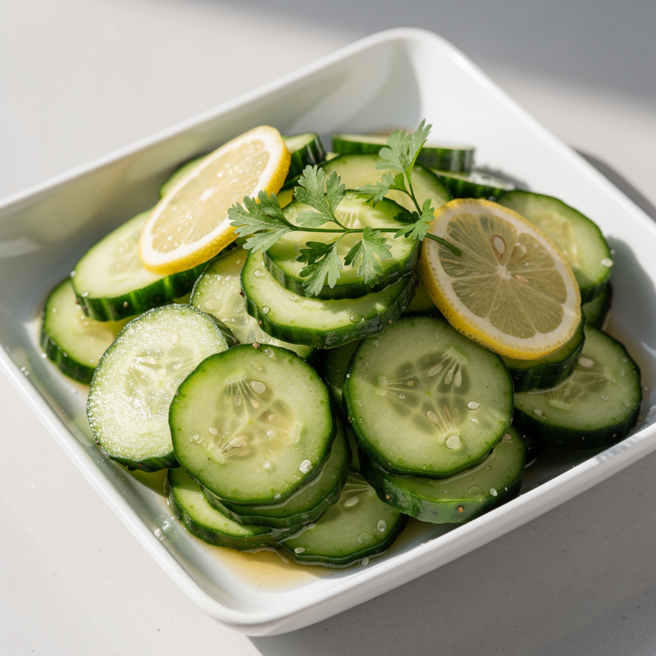 Sunomono Cucumber Salad (Japanese Vinegar Cucumber Salad)