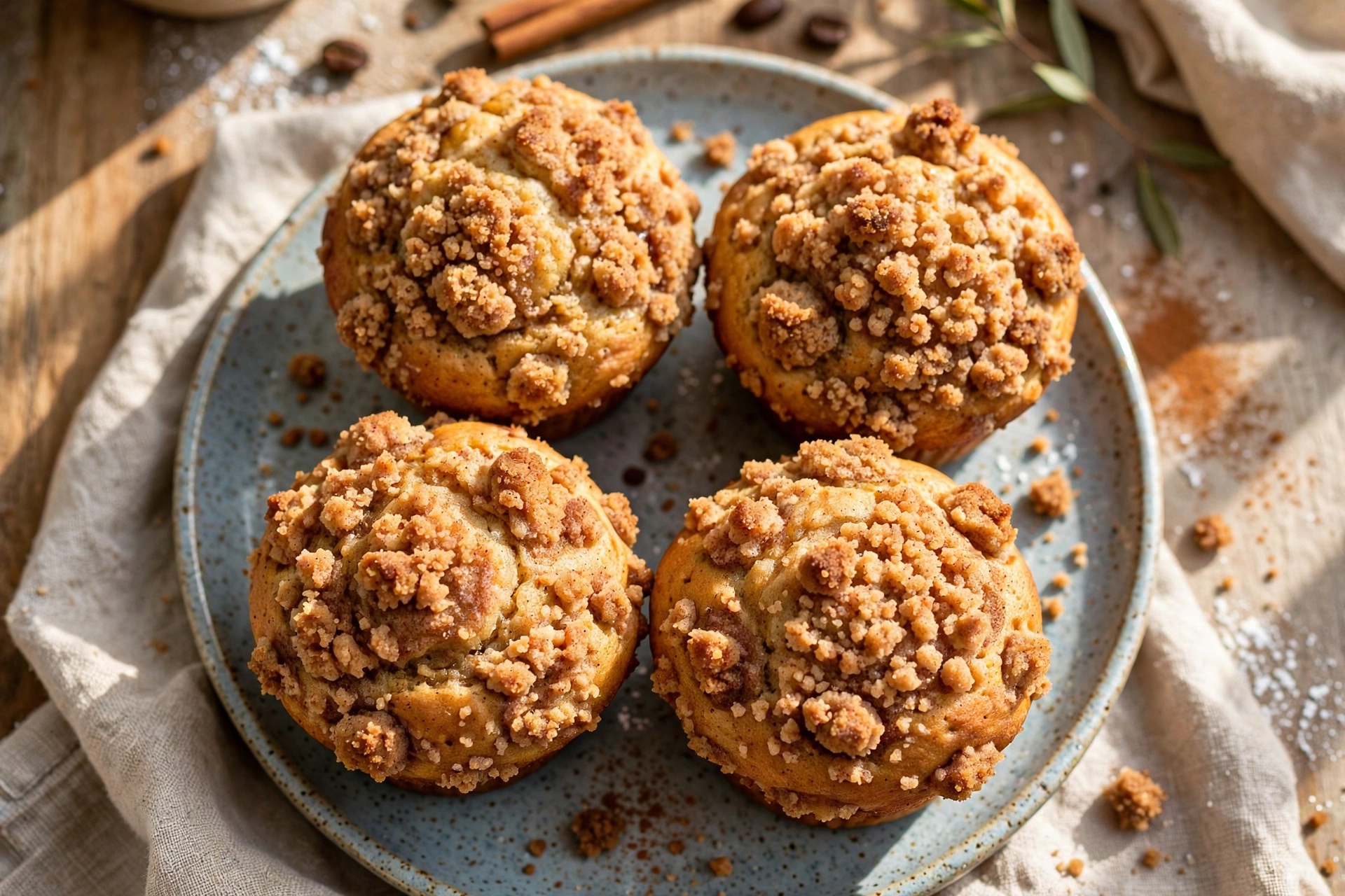 Easy Coffee Cake Muffins