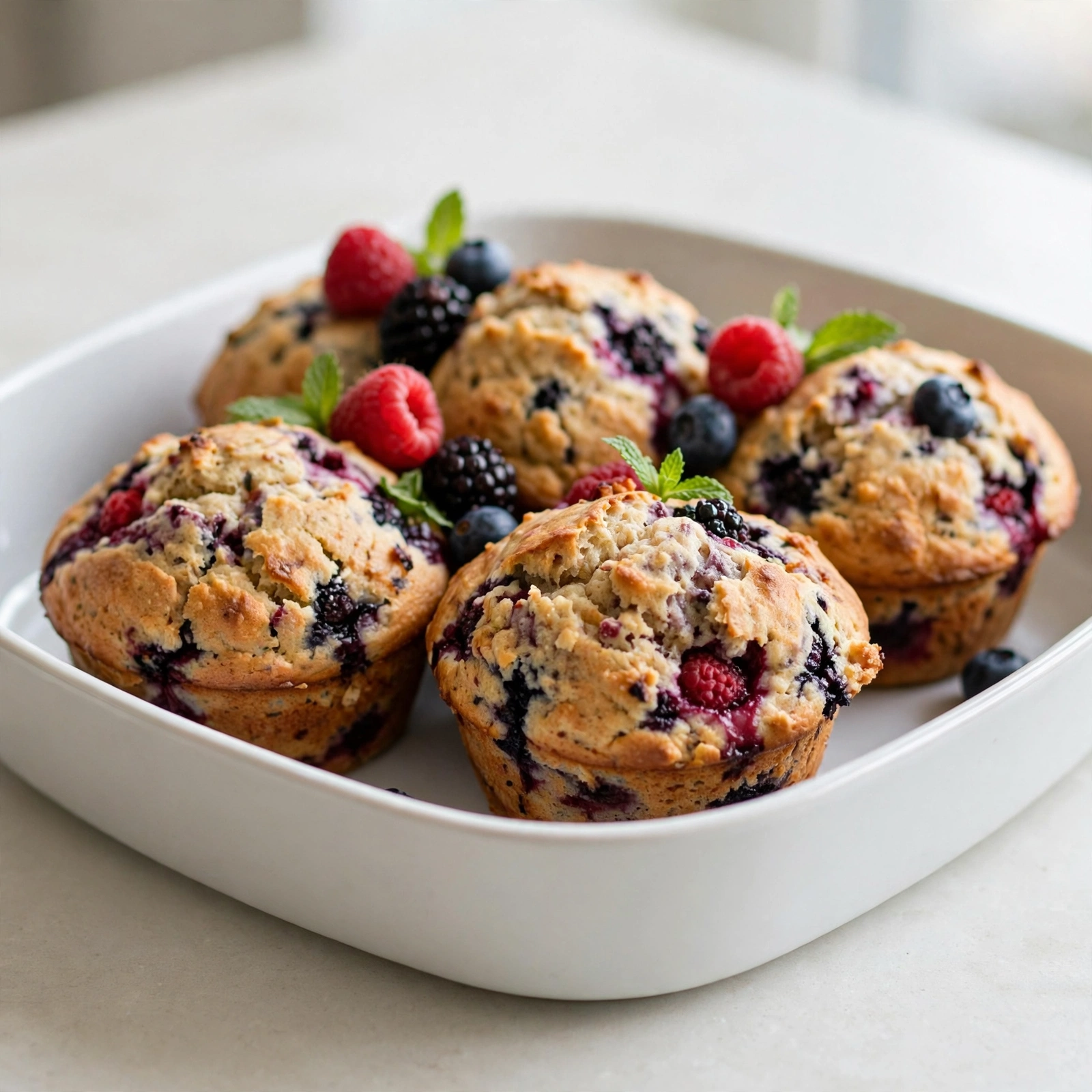 Mixed Berry Muffins