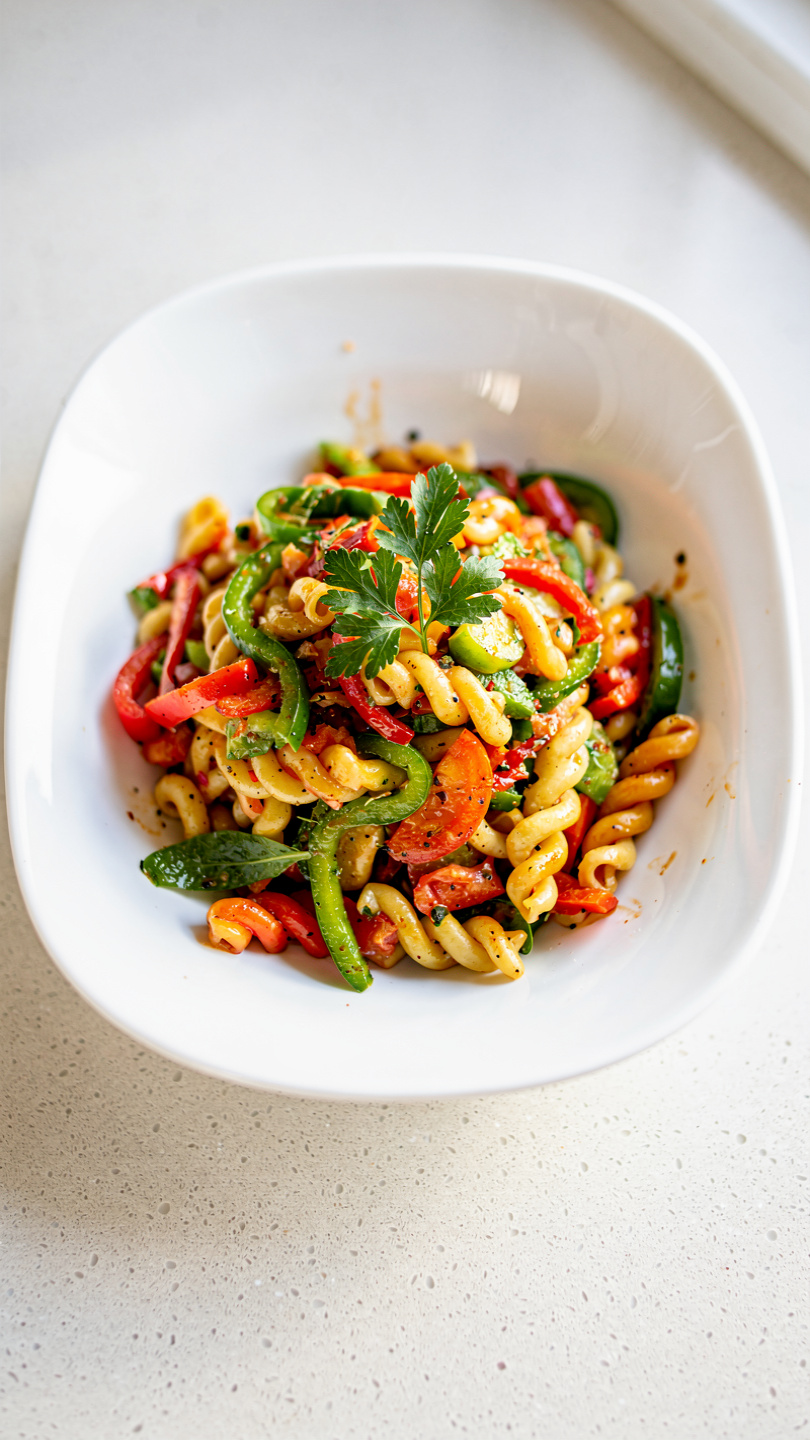 Tricolor Pasta Salad
