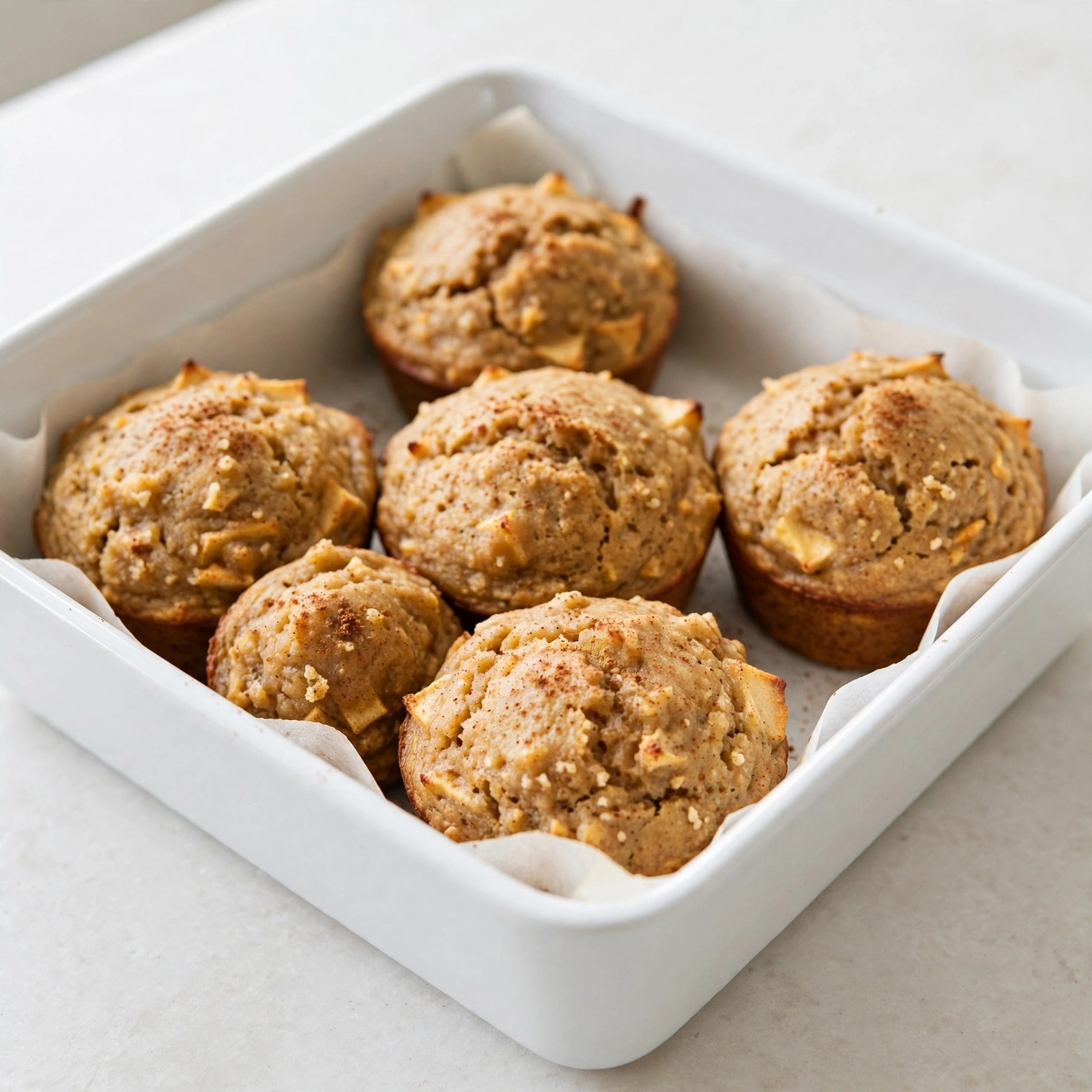 Vegan Applesauce Muffins